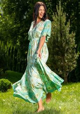 Katty Mint Plus Dress