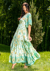 Katty Mint Plus Dress