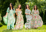 Katty Mint Plus Dress