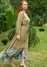 Simona Green Jasmin Dress