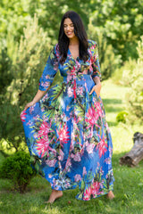 Isabella Vienna Blue Dress