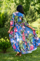 Isabella Vienna Blue Dress