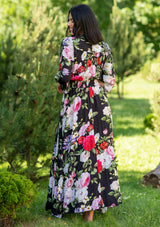 Isabella Rosalia Black Dress