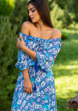 Dream Rose Blue Dress