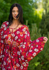 Kristina Kaftan Red Dress