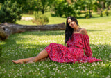 Flaminga Rose Red Dress