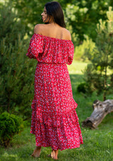 Flaminga Rose Red Dress