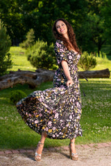 Katty Mix Flowers Dress