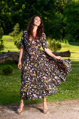 Katty Mix Flowers Dress