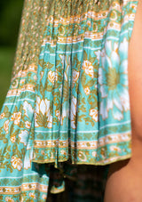 Simona Green Jasmin Dress