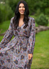 Simona Parsley Grey Dress