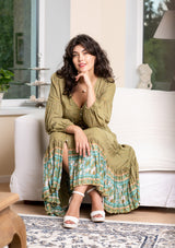 Simona Green Jasmin Dress