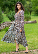 Simona Leopard Dress