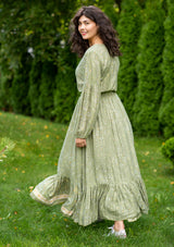 Simona Green Diamond Plus Dress