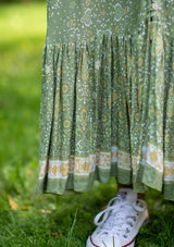 Simona Green Diamond Plus Dress