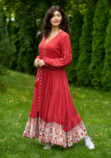 Simona Jasmine Red Dress