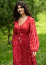 Simona Jasmine Red Dress