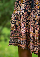 Nelly Gold Amber Mini Dress