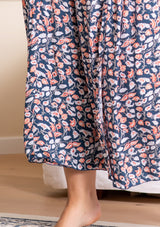 Queen Wrap Navy Merak Dress