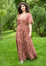 Katty Parsley Brown Dress