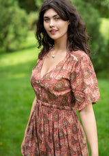 Katty Parsley Brown Dress