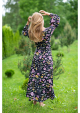 Queen Wrap Mix Flowers - My Flower Dress | Handmade Colorful Dresses from Bali