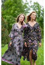 Queen Wrap Mix Flowers - My Flower Dress | Handmade Colorful Dresses from Bali