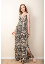 Dahlia Leopard - My Flower Dress | Handmade Colorful Dresses from Bali