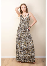 Dahlia Leopard - My Flower Dress | Handmade Colorful Dresses from Bali