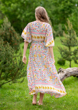 Wrap Agny Pink Dress