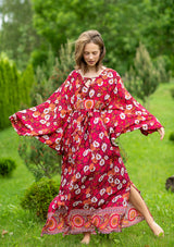 Kristina Kaftan Red Dress