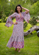 Wrap Tally Island Flowers Dress