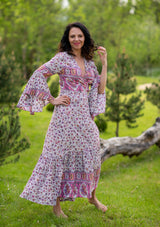 Wrap Tally Island Flowers Dress