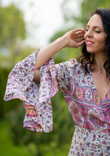 Wrap Tally Island Flowers Dress