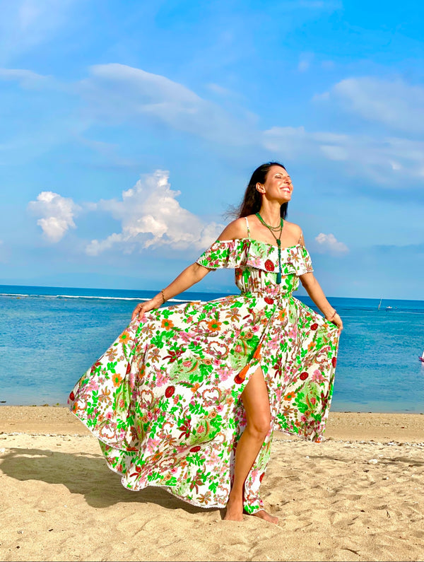 Margarita Flowers Garden Dress