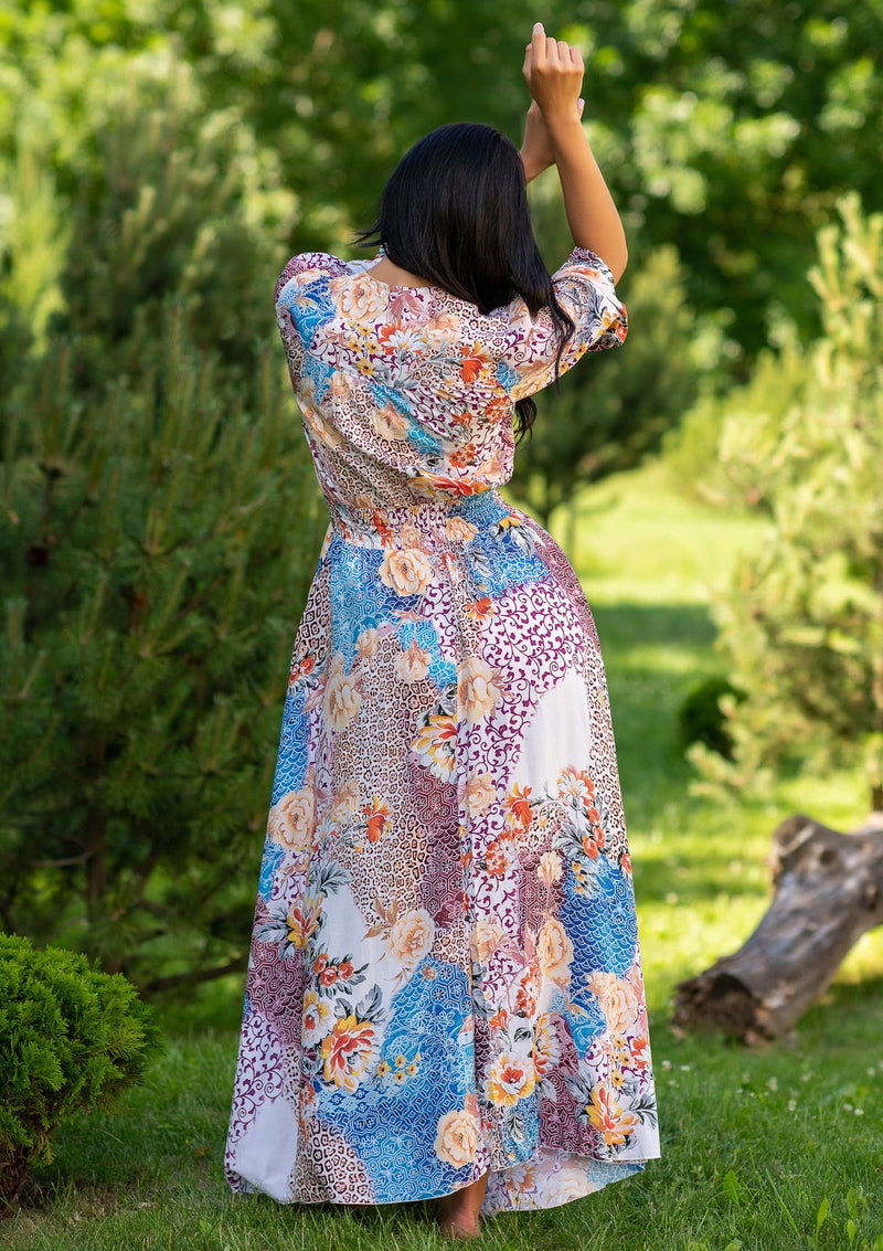 Isabella Mix Garden Dress