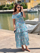 Lolita Maxi Blue Purple Dress
