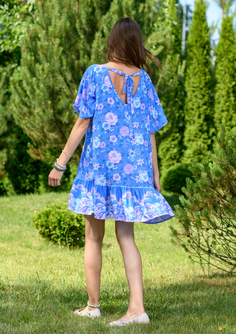 Ami Blue Midi Dress