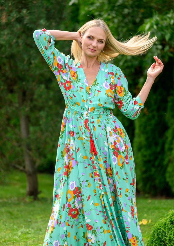 Isabella Castle Dalile Flowers Dress