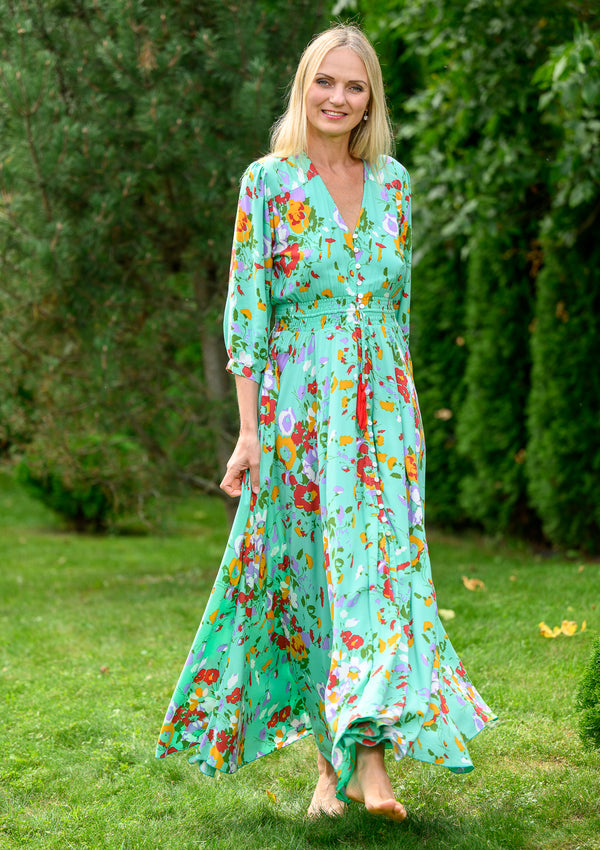 Isabella Castle Dalile Flowers Dress