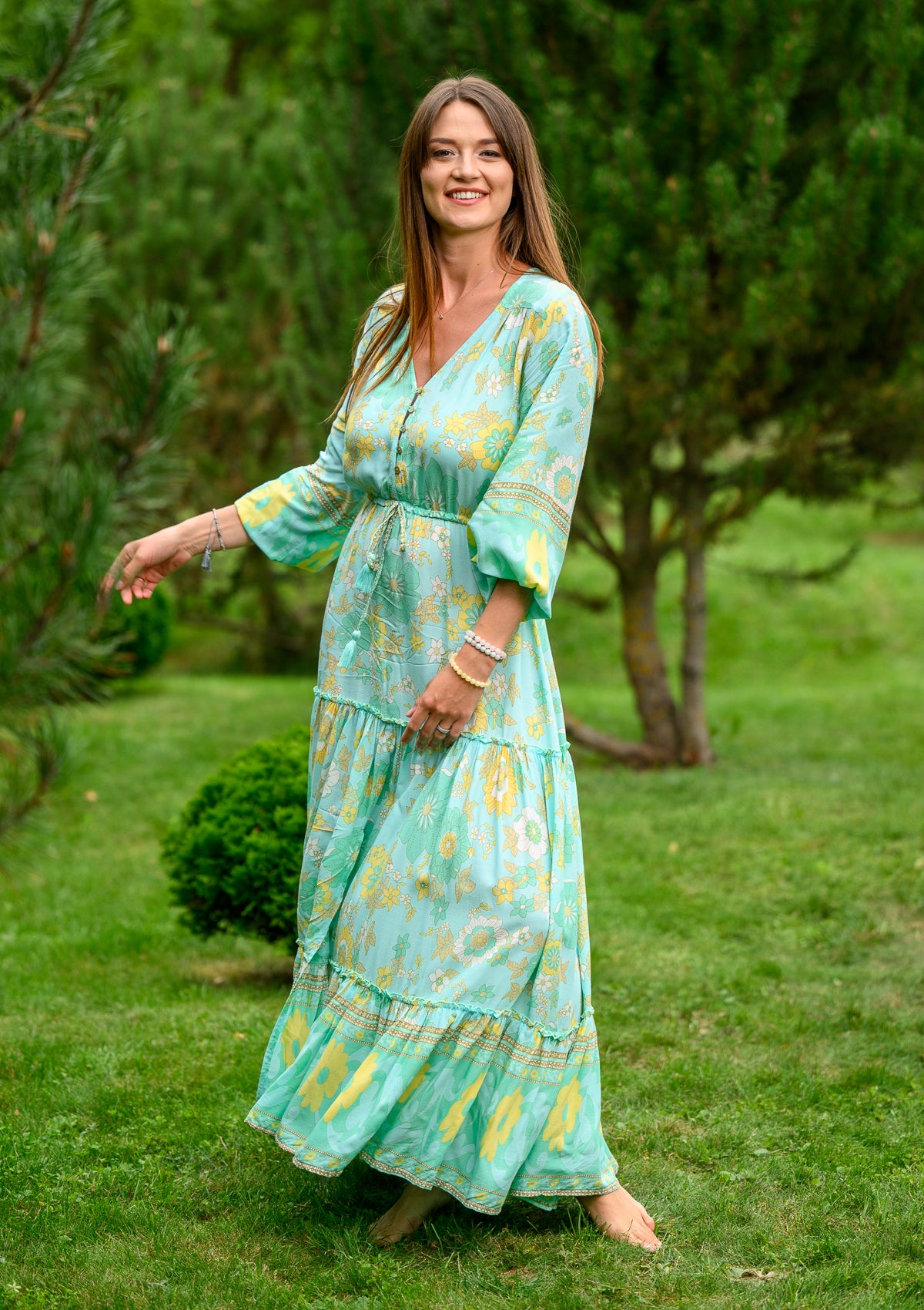 Wrap Maxi Dress: Flattering and Feminine