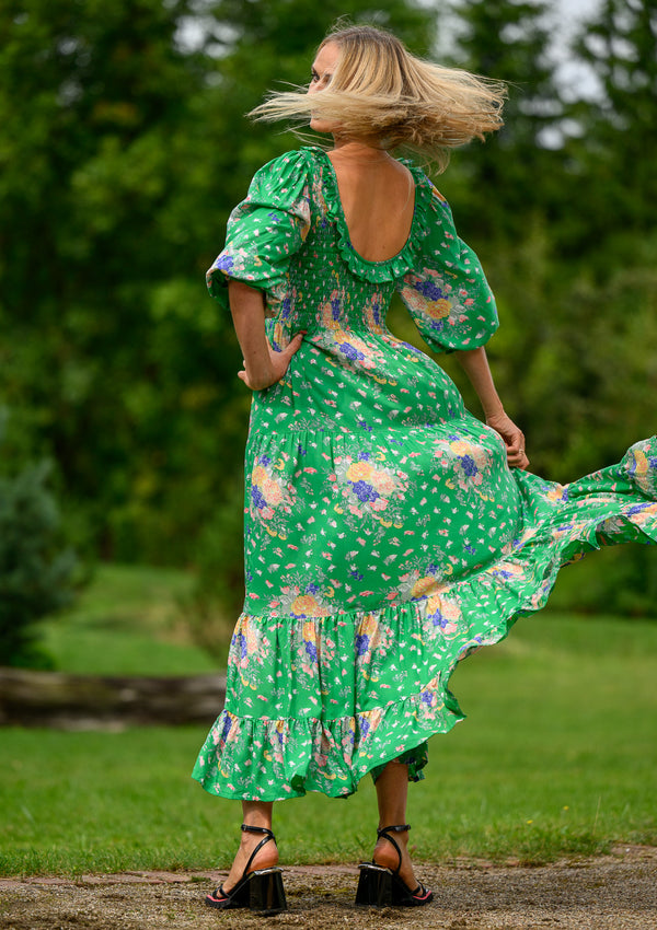 Garden Green Dress