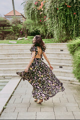 Silvey Open Back Dress