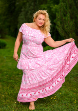 Lolita Maxi Pink Wit Dress