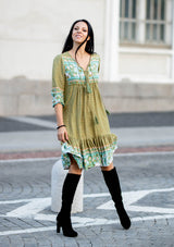 Melly Green Jasmin Dress