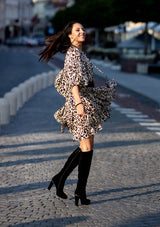 Ella Leopard Dress