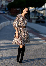 Ella Leopard Dress