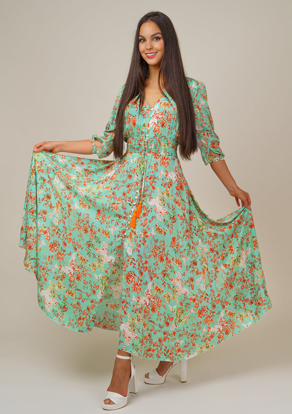 Isabella Butterfly Garden Dress