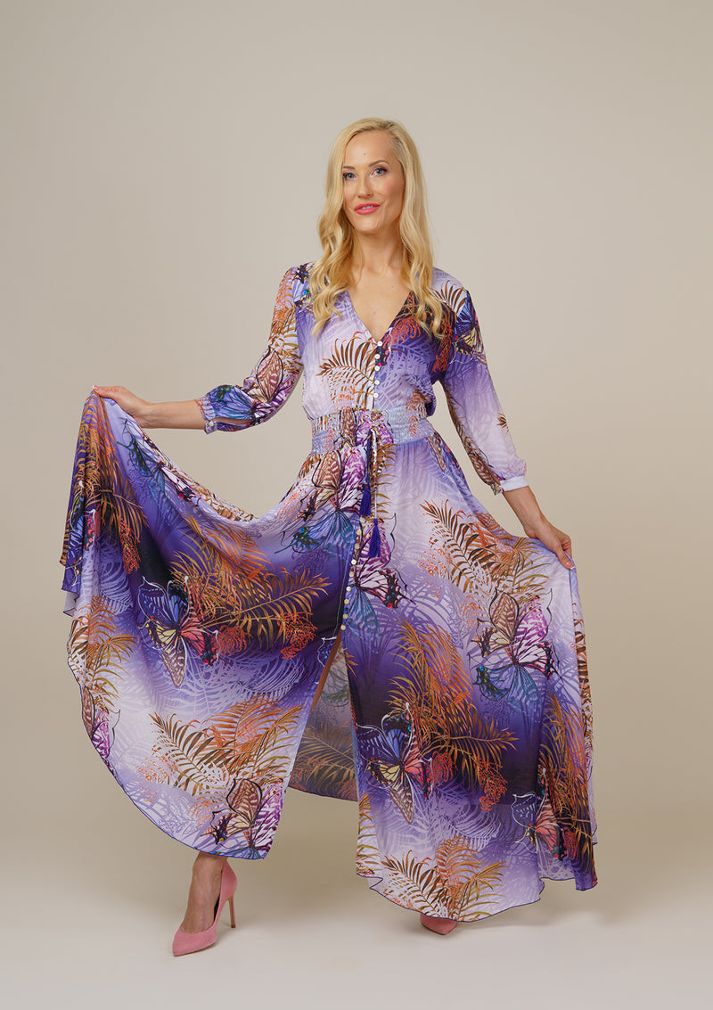 Isabella Vienna Purple Dress