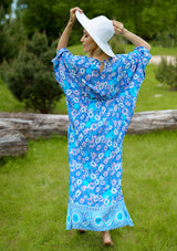 Kristina Kaftan Blue Dress